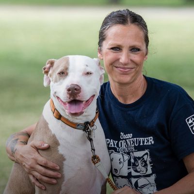 Woman with Dog